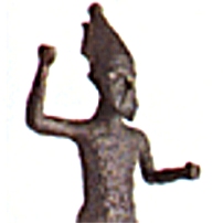 Statuetta in bronzo